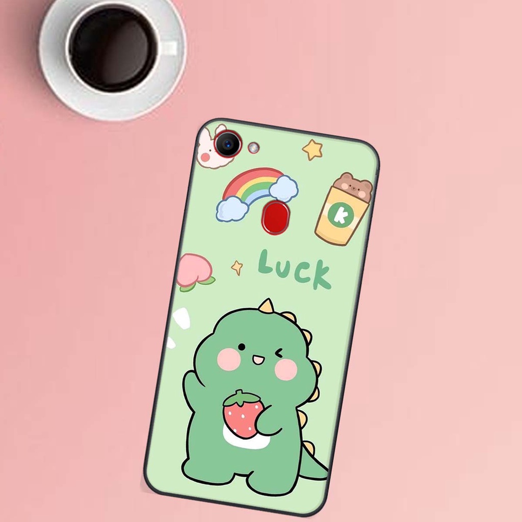 Ốp lưng Oppo F5 / F7 in hình khủng long , gấu nâu xinh xắn, siêu cute  mà còn vô cùng RẺ -ĐẸP