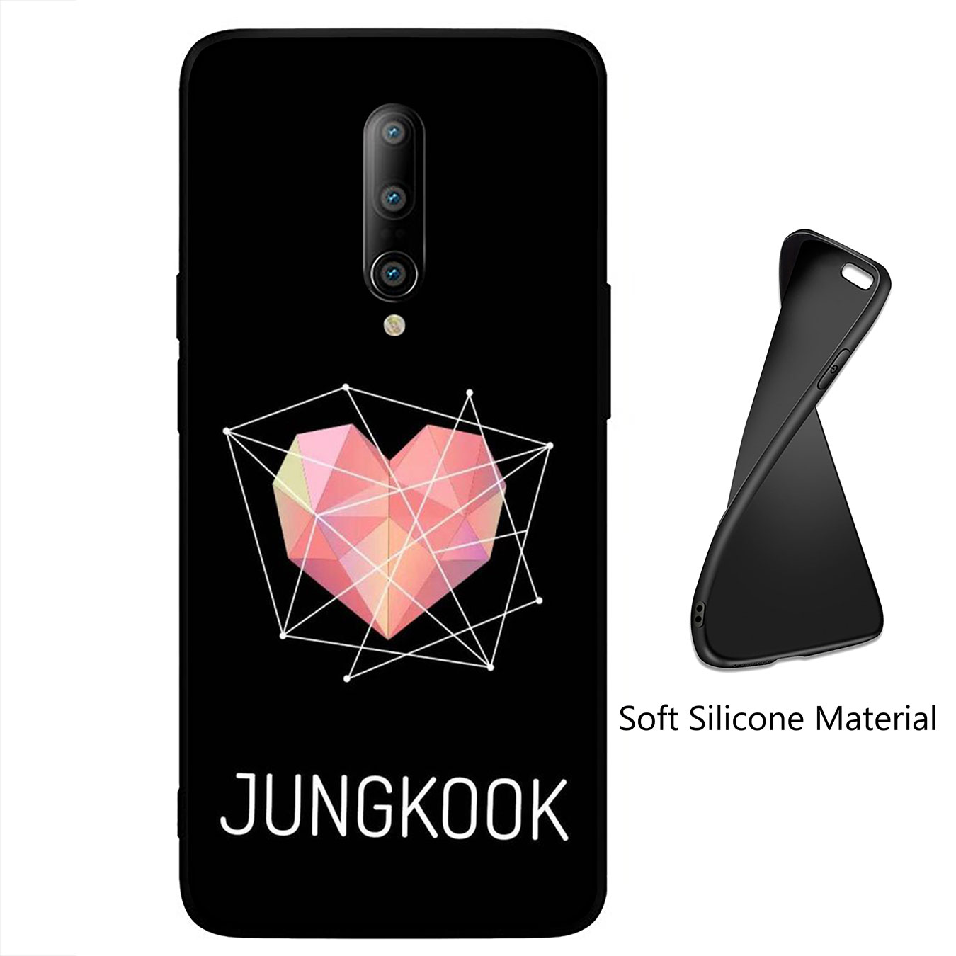 Ốp Điện Thoại Silicon Mềm Hình Jungkook K27 Cho Samsung Galaxy A9 A8 A7 A6 Plus J8 2018 + A21S A70 M20 A6 + A8 + 6plus