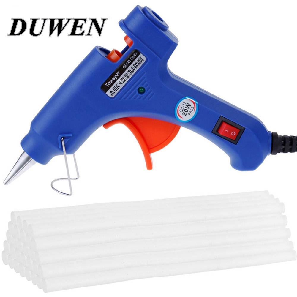 Súng bắn keo nhiệt mini 7*100mm 20w chất lượng cao
