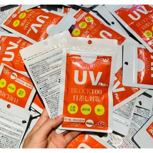 Viên Chống Nắng Toàn Diện UV Plus+ Block Fine 45 VIÊN Nhật Bản