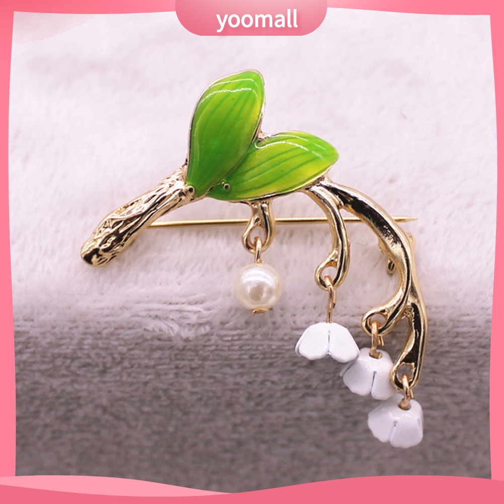 Ghim Cài Áo Hình Hoa Lily Thanh Lịch Cho Nữ