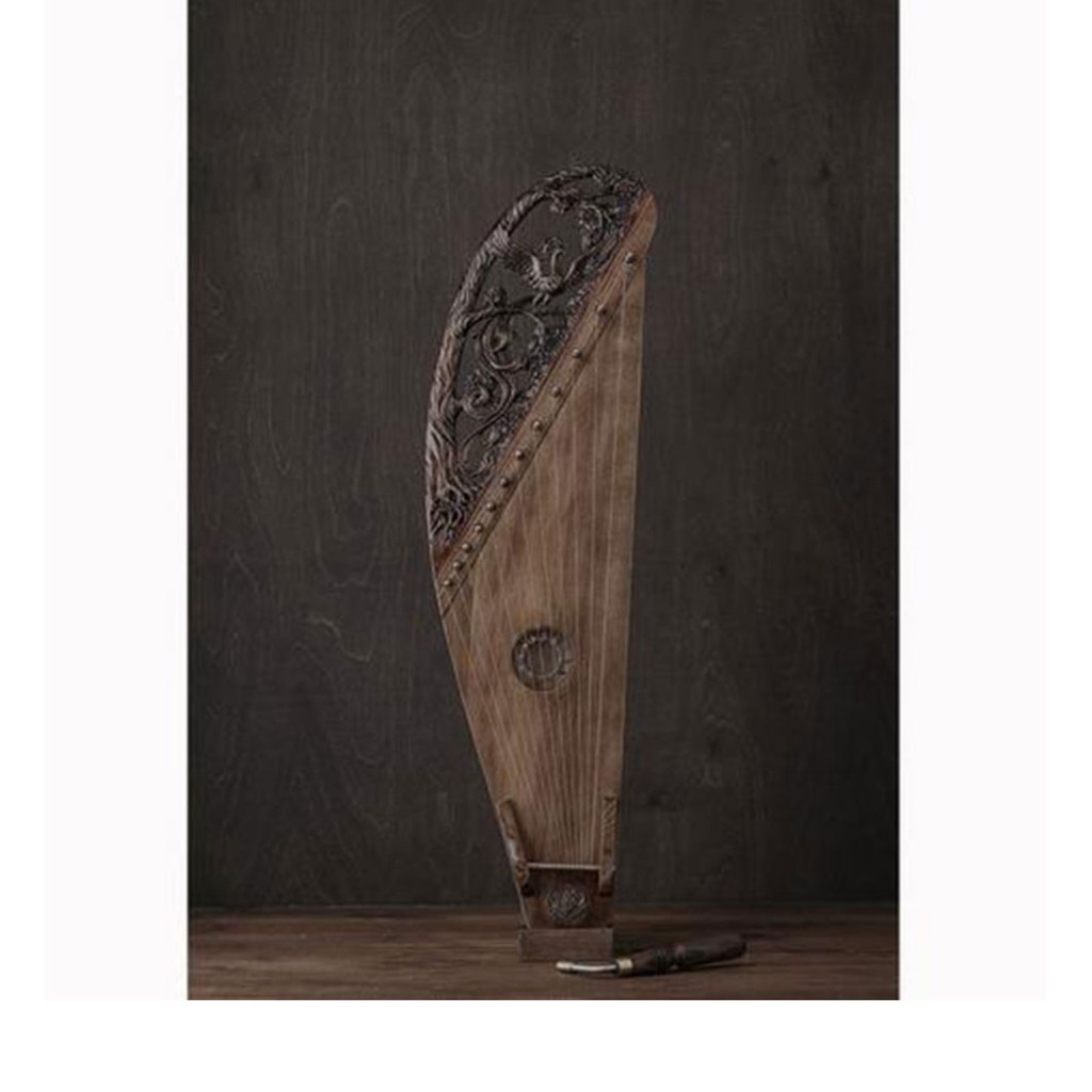 Đàn Lyre harp SIMIE-010 loại 9 dây tặng phụ kiện cây chỉnh dây Hàng thủ công