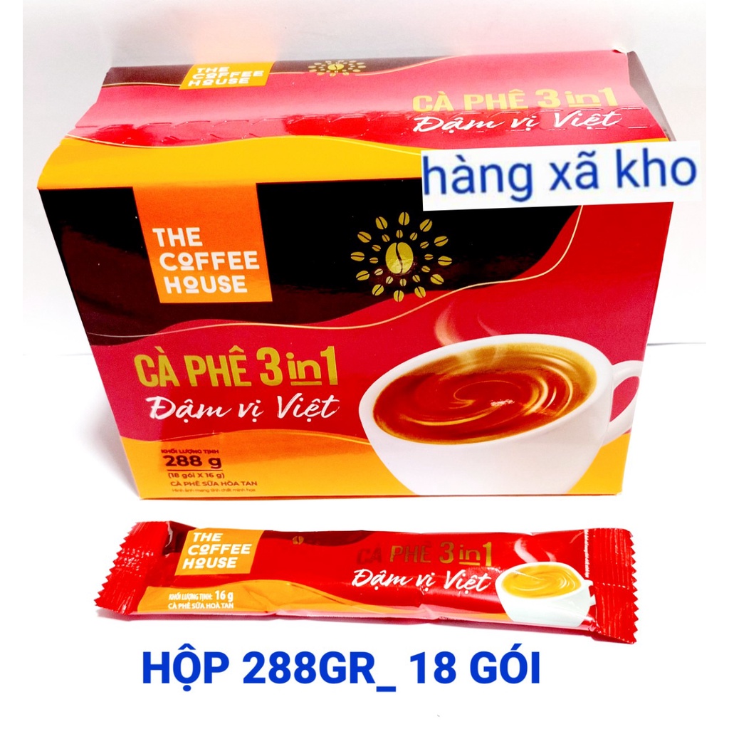 Hộp 220g Cà Phê The Coffee House 3in1 đậm vị ,sữa đá, 1/2024