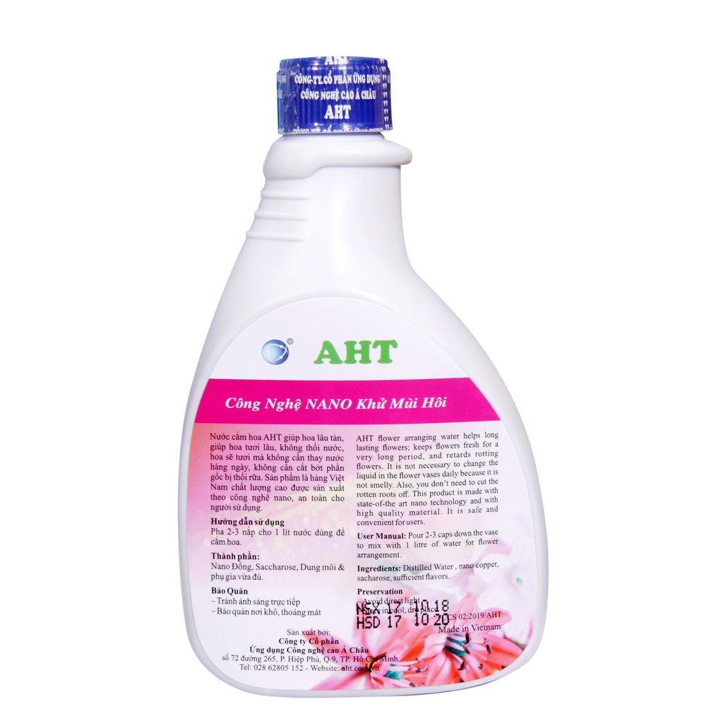 Nước Cắm Hoa AHT 430 ml