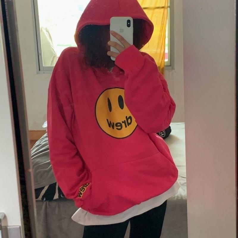 Áo nỉ hoodie drew nam nữ form rộng unisex phong cách hàn quốc CALAA FASHION