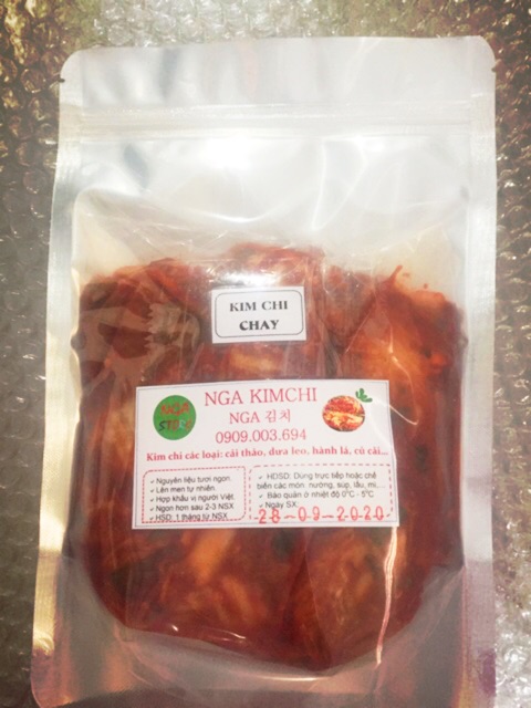 1kg kimchi cải thảo chay dùng nước mắm chay Liên Thành