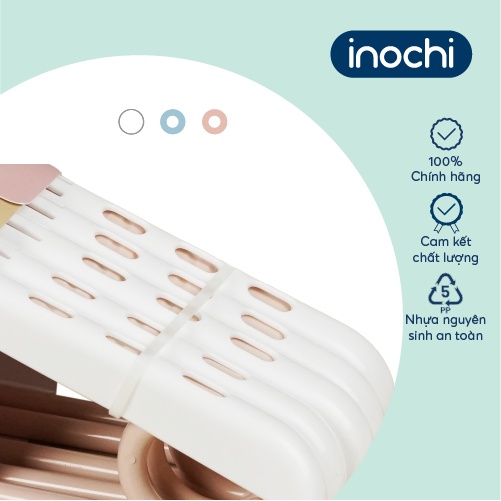 Móc áo trượt Inochi - Hara 178 màu Trắng/Hồng/Xanh