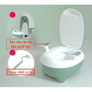 BÔ GHẾ VỆ SINH HÌNH CHIM CÁNH CỤT CHO BÉ TẬP ĐI VỆ SINH