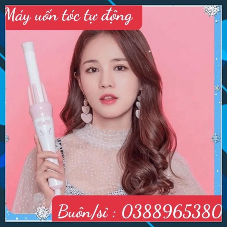 [Sẵn Hàng Giao Ngay] Máy uốn tóc xoăn tự động xoay 360 độ , máy làm xoăn (loại 1)