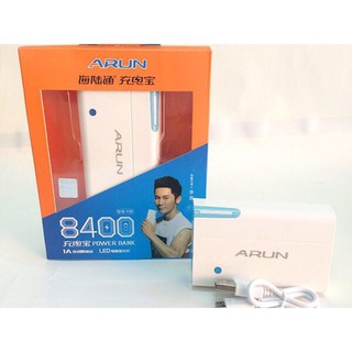 [GIẢM GIÁ] PIN SẠC DỰ PHÒNG ARUN CHÍNH HÃNG 8400MH