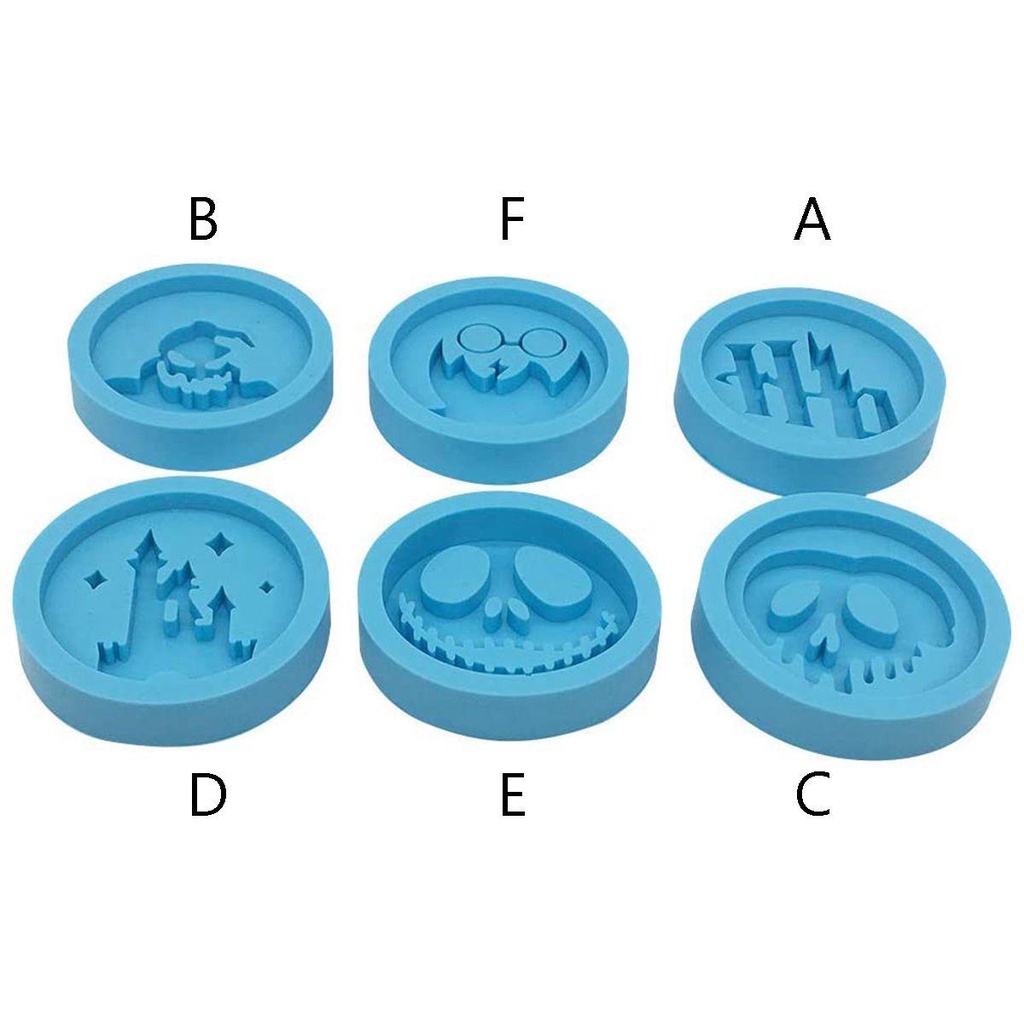 YIYU Khuôn Làm Điện Thoại Hình Lâu Đài Halloween