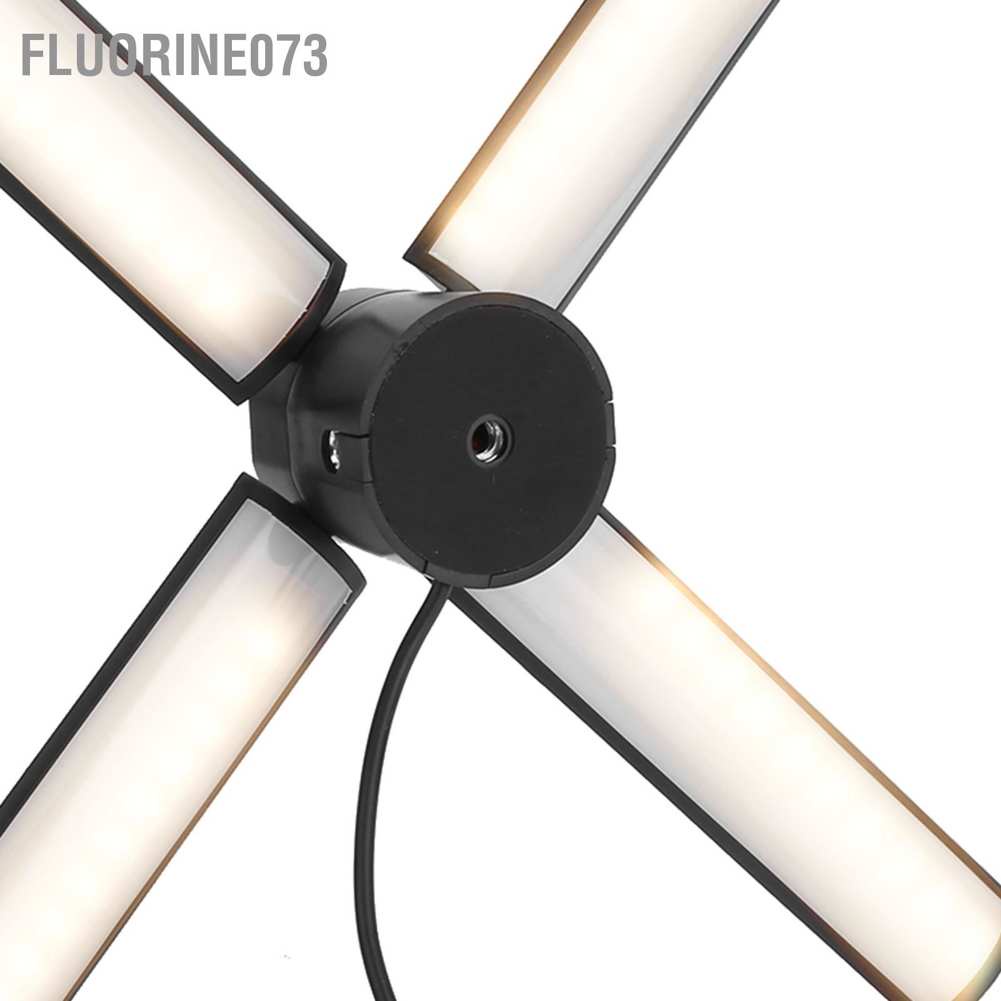 [Hàng Sẵn] Đèn LED gấp gọn Fill Light Máy tính để bàn Mini di động để phát trực tiếp 【Fluorine073】
