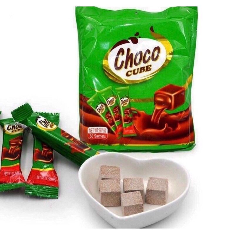 1 cái kẹo milo cube Thái Lan 5 viên siêu ngon