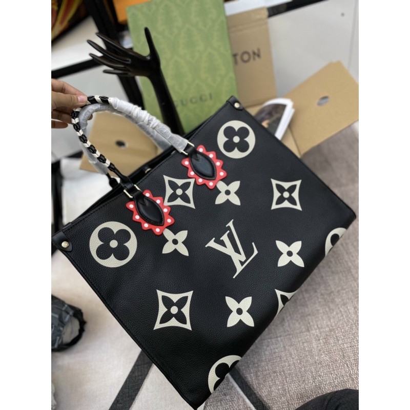 TÚI ONTHEGO DA BÒ NGUYÊN MIẾNG SIZE 42CM