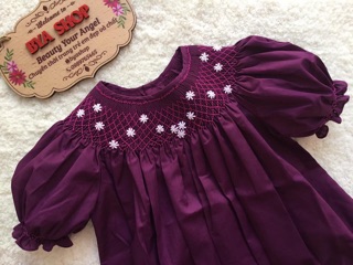 Đầm smock cao cấp