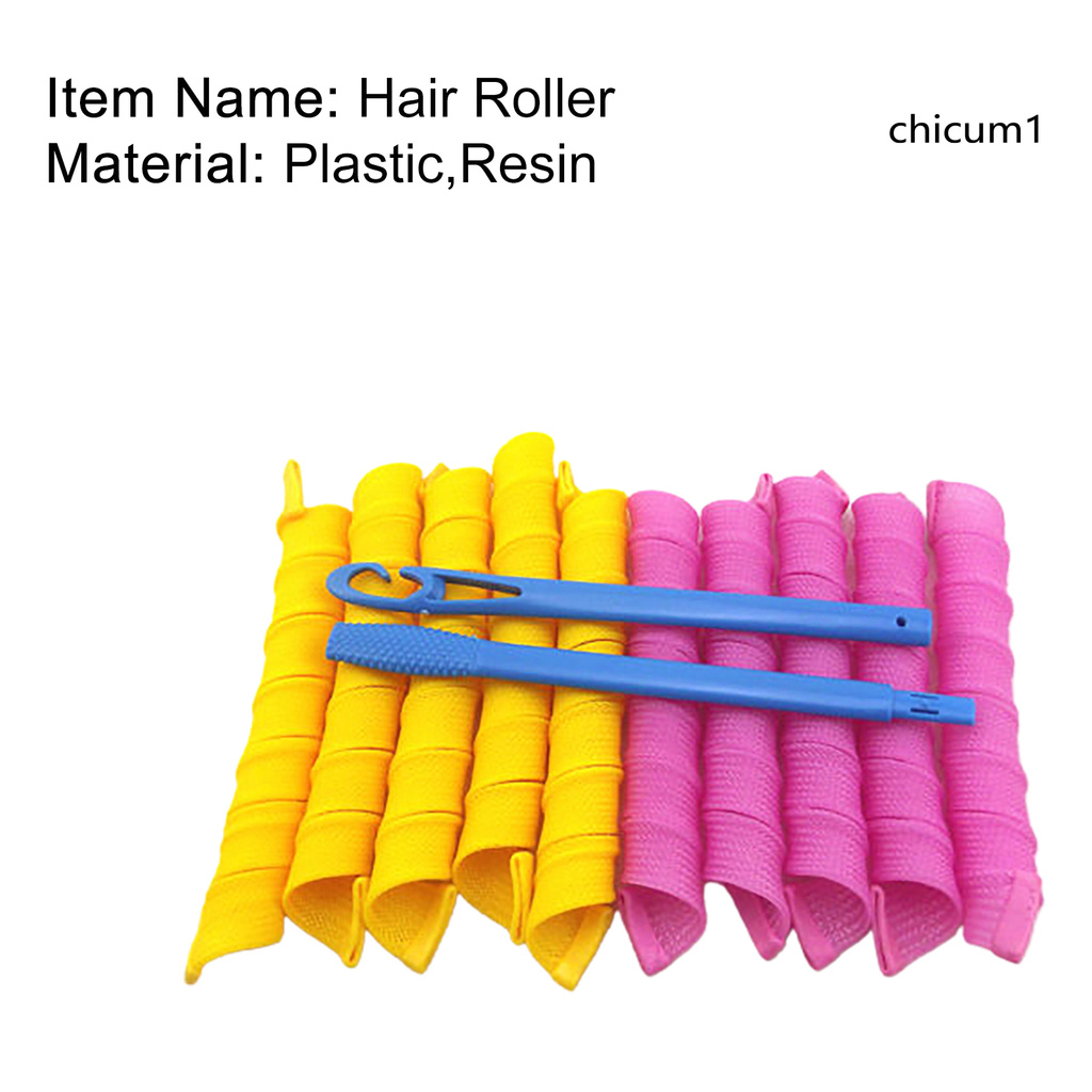 10 Lô uốn tóc xoăn nhanh chóng tiện lợi 55cmx2.5cm