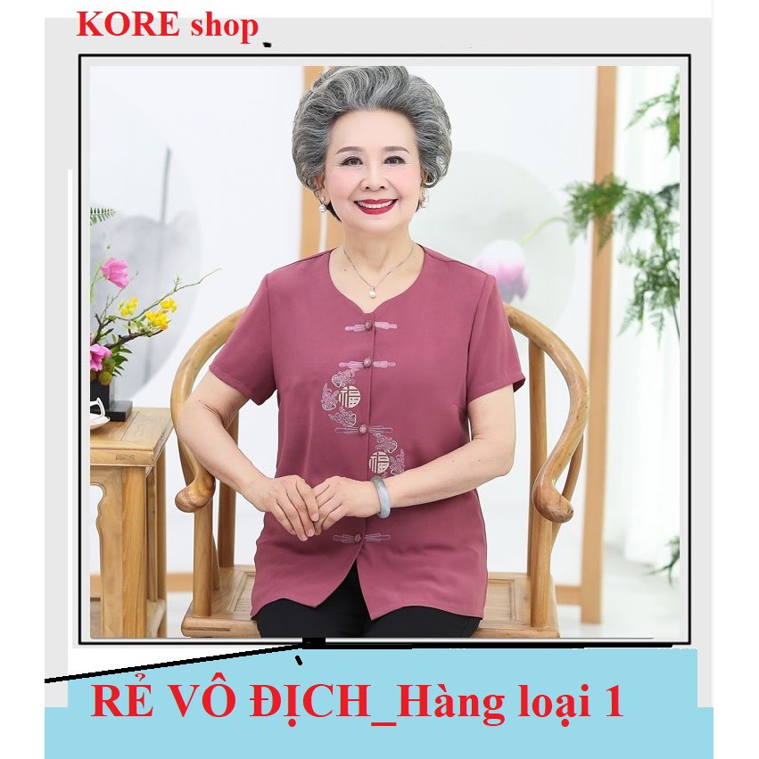 Bộ quần áo cho người già_Bộ quần cho bà già .  thập ngắn