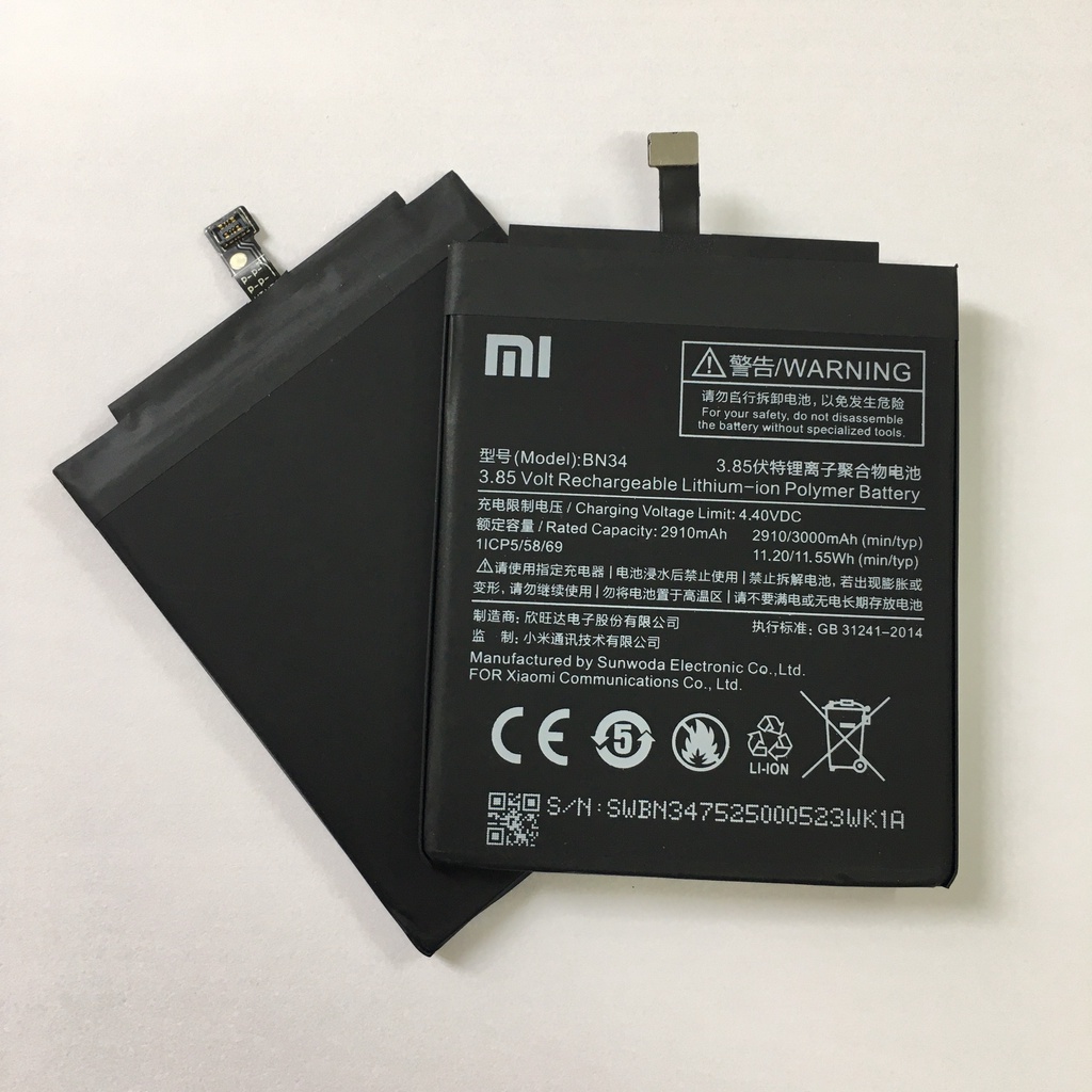 Pin Zin Xiaomi Redmi 5A BN34