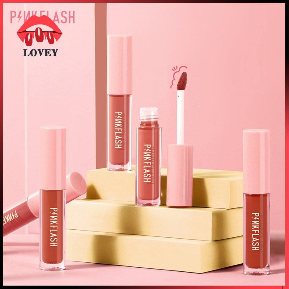 Son môi PINKFLASH dạng kem lì mềm mịn dưỡng ẩm lâu trôi | BigBuy360 - bigbuy360.vn