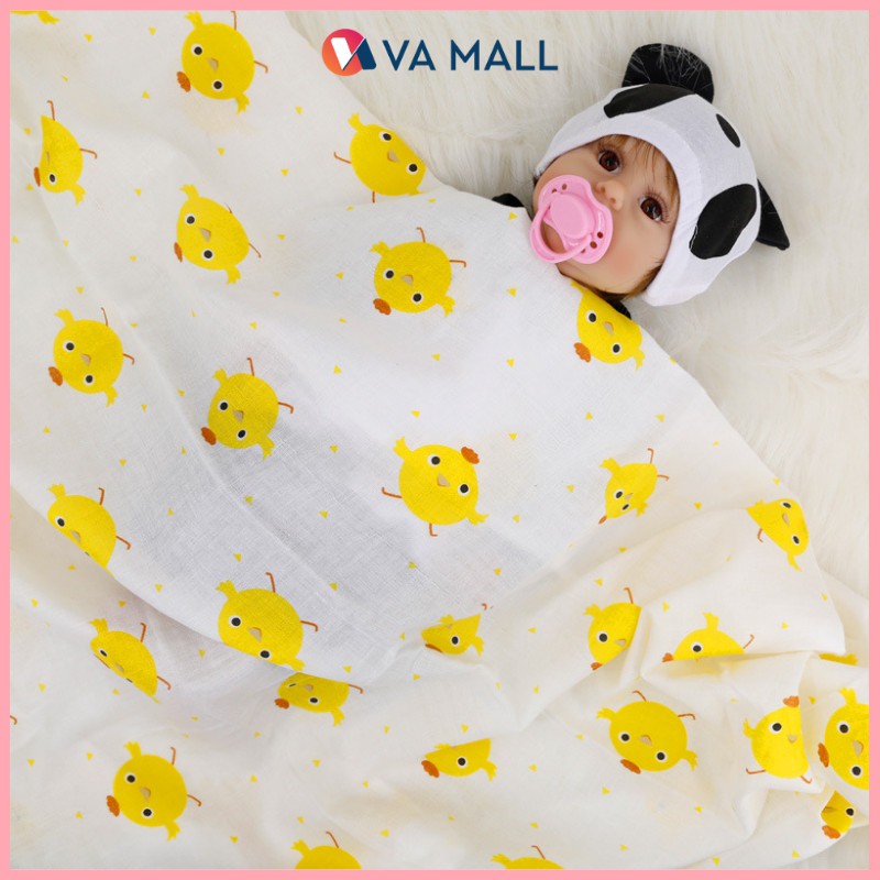 Chăn mền đắp mùa xuân và mùa hè dành cho trẻ sơ sinh, trẻ nhỏ 100% cotton mịn mát