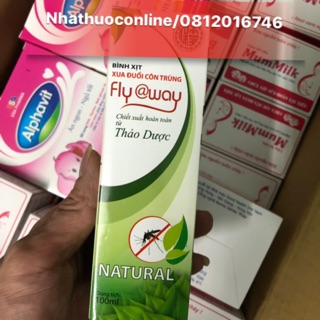 ✅XỊT MUỖI FLY@WAY HIỆU QUẢ (100ml)