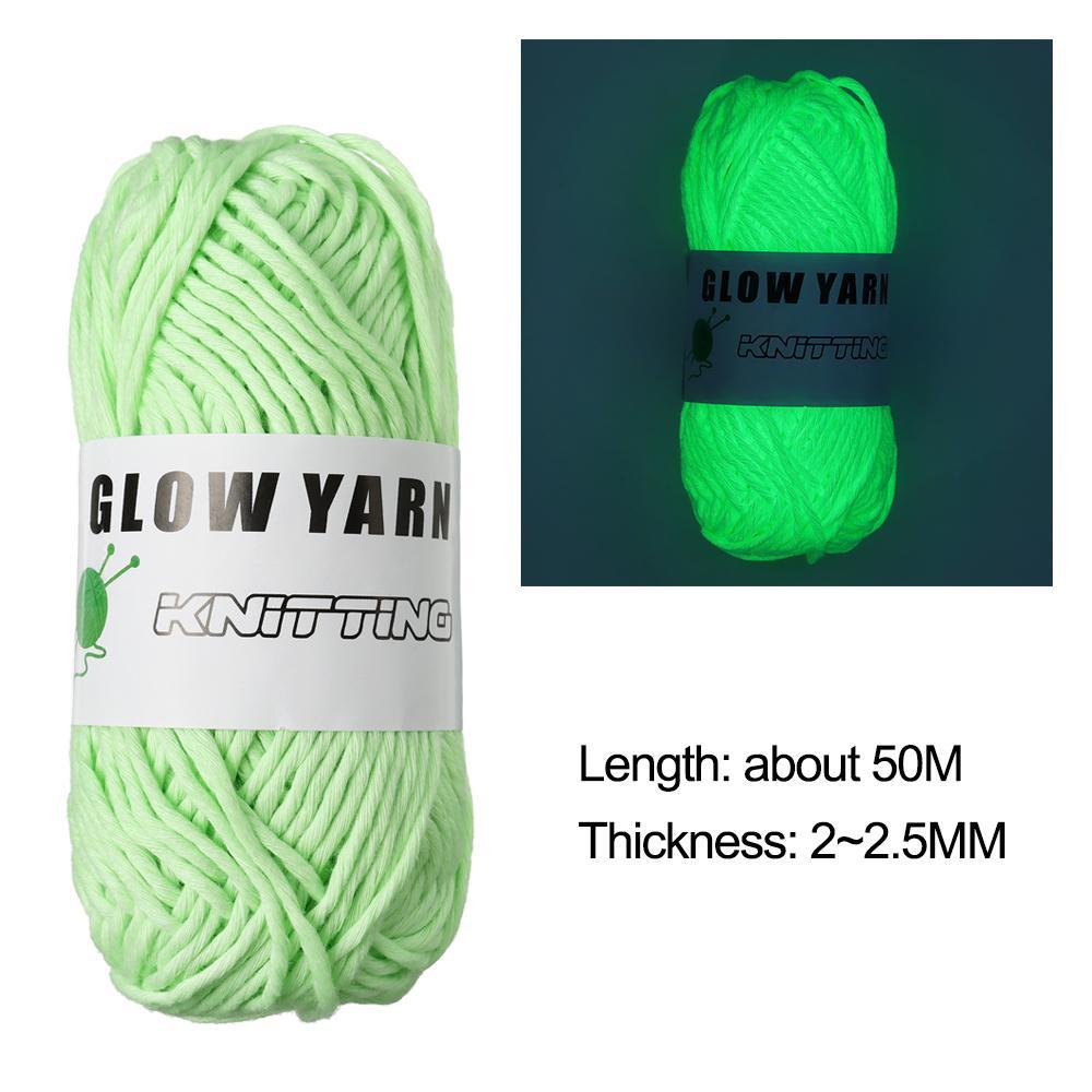 Cuộn Len Polyester Phát Quang Làm Đồ Thủ Công