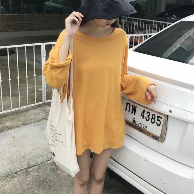 Áo long tee form unisex, có 8 màu (ảnh thật) | BigBuy360 - bigbuy360.vn