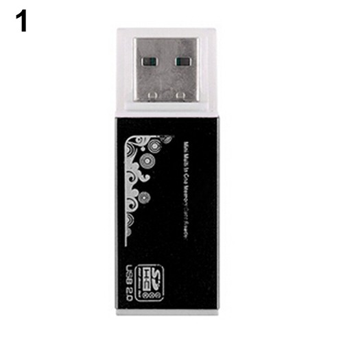 Đầu đọc thẻ USB 2.0 Micro SD SDHC TF M2 MMC MS tất cả trong 1 chuyên dụng