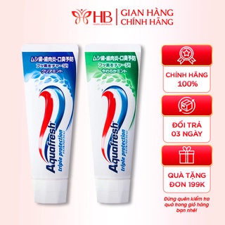 Kem đánh răng aquafresh 140g nhật bản ngăn ngừa sâu răng hơi thở thơm mát - ảnh sản phẩm 1