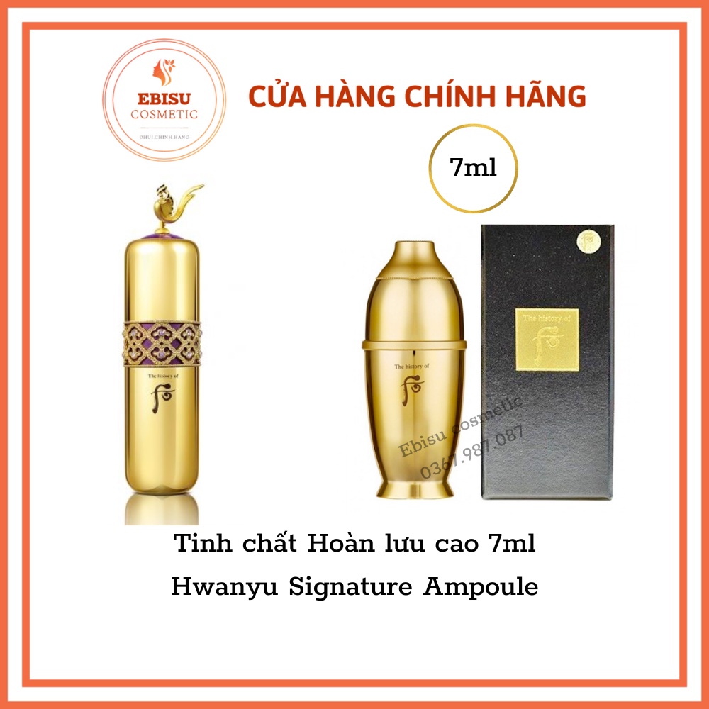 Tinh chất vàng hoàn lưu cao 7ml_ Hwanyu Signature Ampoule