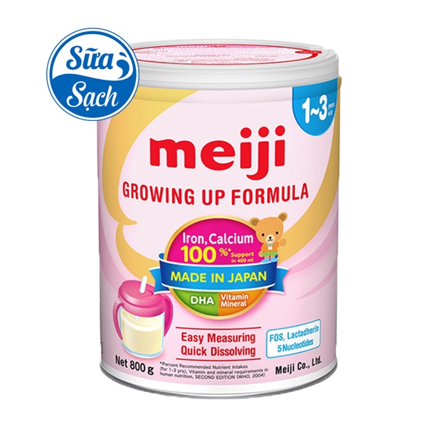 Sữa bột Meiji nhập khẩu số 0/số 1 Lon 800g/Thanh 432g (Date mới nhất)