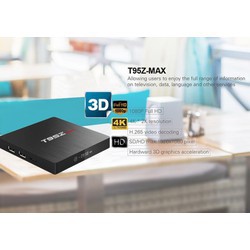 [Mã 44ELSALE2 giảm 7% đơn 300K] Tivi Box T95Z MAX Ram 3GB Rom 32GB CPU 8 Nhân