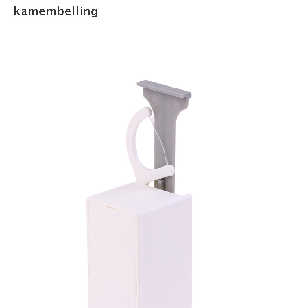 Hộp Đựng Chỉ Tự Động + 10 Que Tăm Xỉa Răng Tiện Dụng