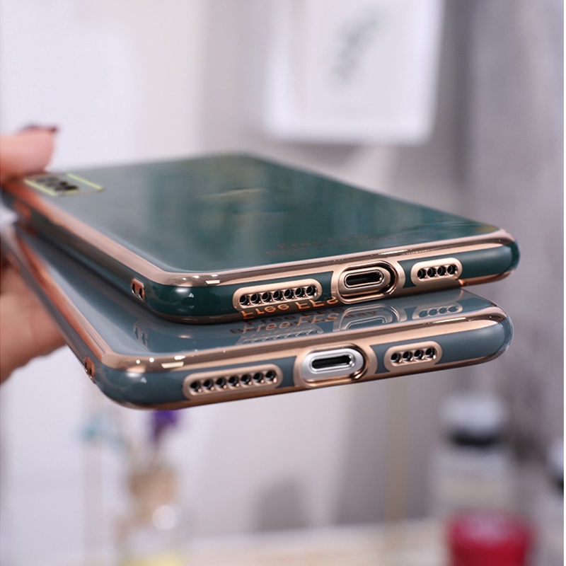 Ốp điện thoại Koosuk mềm viền mạ mịn cho Vivo V2026 V2027 V2029 V2032 V2033 V2042 V2043 V2048 1901 1902 1904 1906