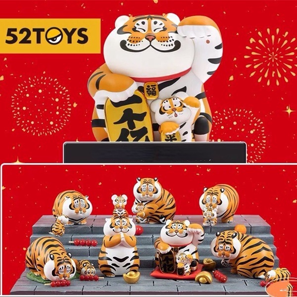 ★Hgtoys★Bộ 52 Búp Bê Hổ Mập Dùng Trang Trí