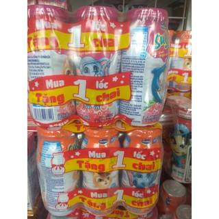 Lốc 6 chai sữa chua uống Susu (mua 2 lốc tặng 1 hộp)