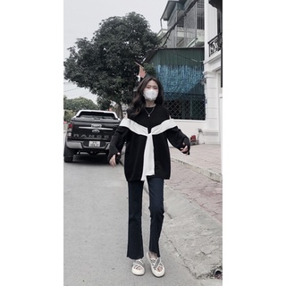 áo len hở vai hàng qc ( ảnh thật shop chụp)