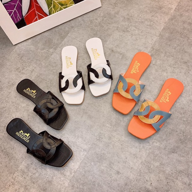 ✏️✏️✏️✏️Dép HM PHIÊN BẢN DA ĐẸP MÊ HỒN ❎Chất da xịn xò 📣Size 35/39 ❌Hàng rẽ mà cực đẹp ✅Kiểu giáng sang trọng 💎S