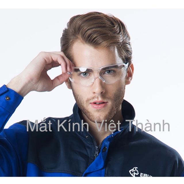 Kính Bảo Vệ Mắt Che Kín Mắt Bảo Vệ Tuyệt Đối Kiểu Dáng Cong Ôm Vừa Tránh Tác Nhân Gây Hại Thiết Kế Đơn Giản Cong CONG
