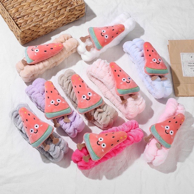 Băng Đô Cài Tóc Hình Dưa Hấu Siêu Đáng Yêu