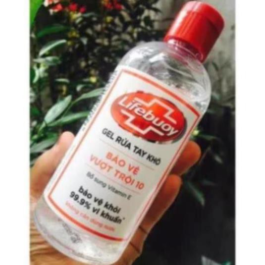 Nước rửa tay khô Lifebouy 235ml ( chai vòi / chai bật) NHẬP ninjavannew GIẢM 30k