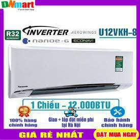 Điều hòa Panasonic CU/CS-U12VKH-8 12000BTU 1 chiều Inverter R32 Cao cấp