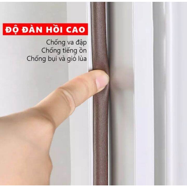 Cuộn 20m Ron Cao Su - Ron U Cửa Kính Sắt 5ly