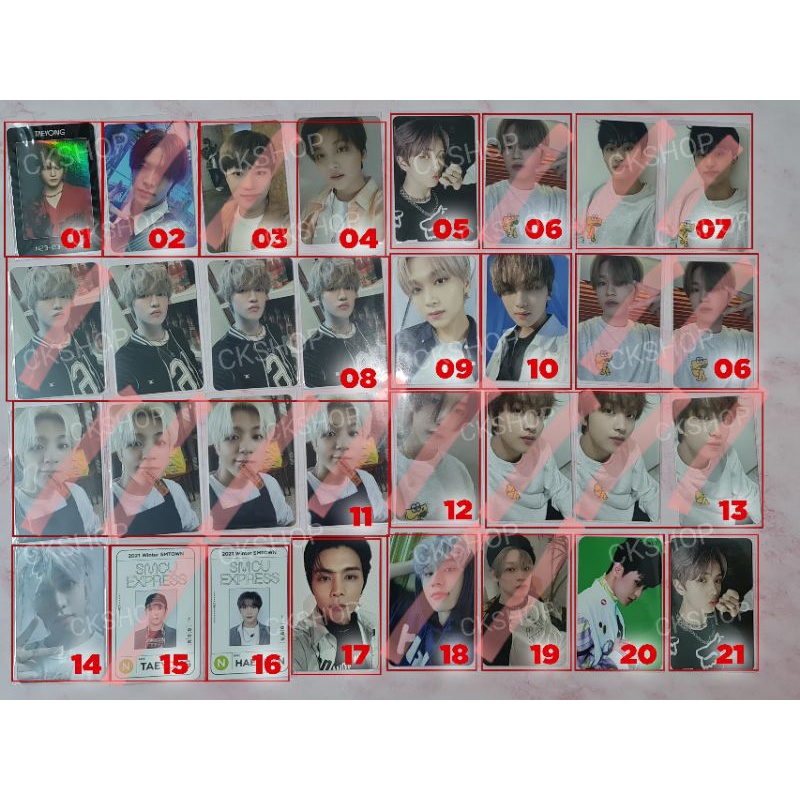 ẢNH NCT 127, NCT DREAM lịch season greeting, album,...