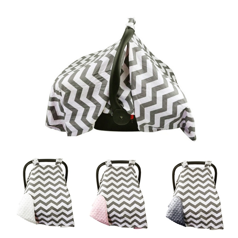 Chăn Vải Cotton Mềm Mại Dành Cho Bé Sơ Sinh Ngồi Xe Hơi