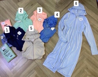 SẴN Áo NẮNG DÀI ( chát shop trc khi đặt)
