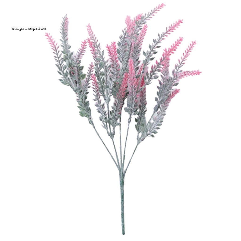 SPA Artificial Flower Gardening Beautiful Artificial Lavender Branch Decorative