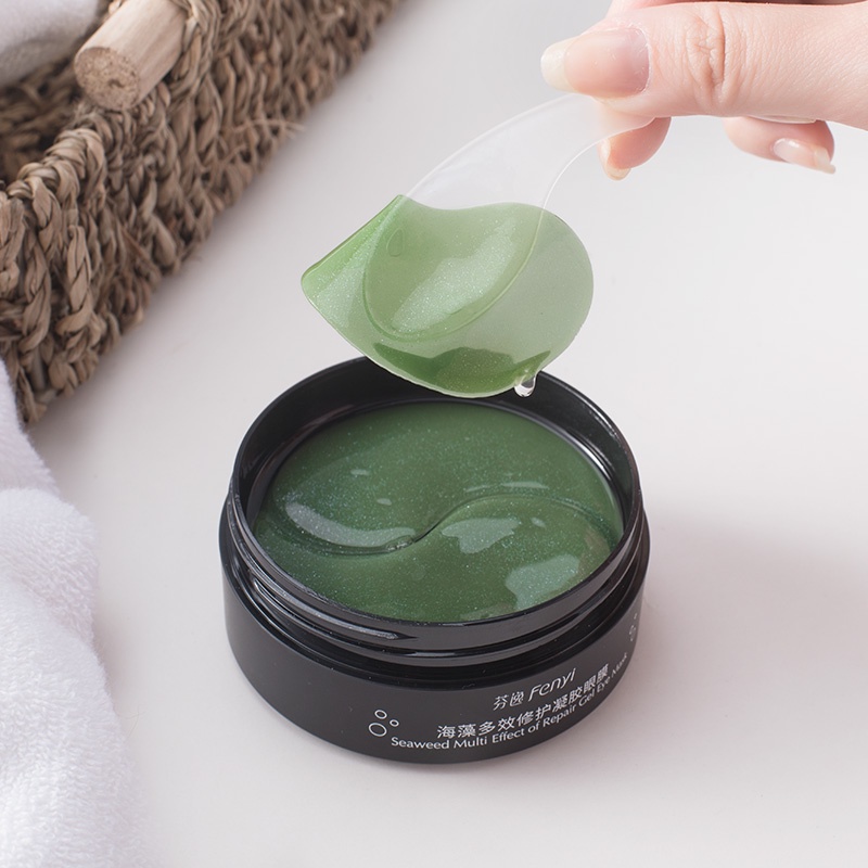 Set 30 Cặp Mặt Nạ Mắt LAIKOU Chiết Xuất Rong Biển Loại Bỏ Quầng Thâm Và Bọng Mắt Hiệu Quả Dễ Sử Dụng