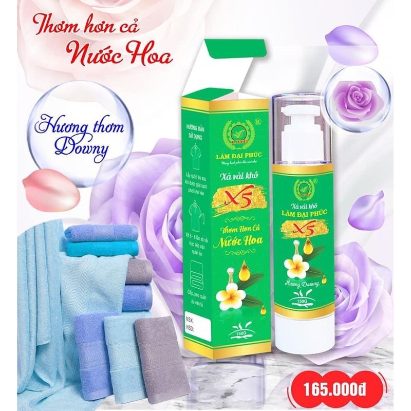 ComBo 5 Chai Xả Vải Khô -Hương Nước Hoa ( LÂM ĐẠI PHÚC) | BigBuy360 - bigbuy360.vn