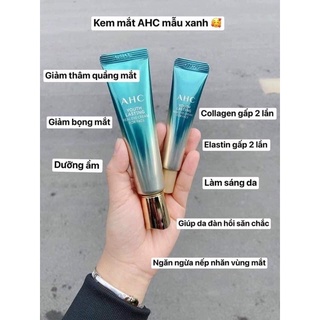 kem dưỡng mắt ahc tuýp xanh